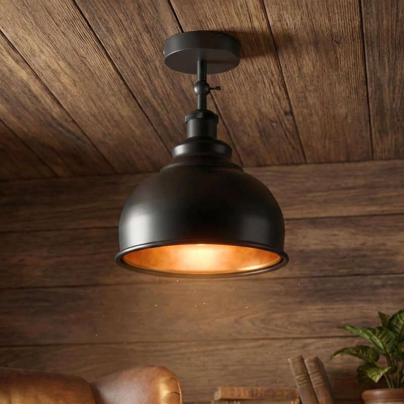 Semi Flush Mount, Bell 21cm