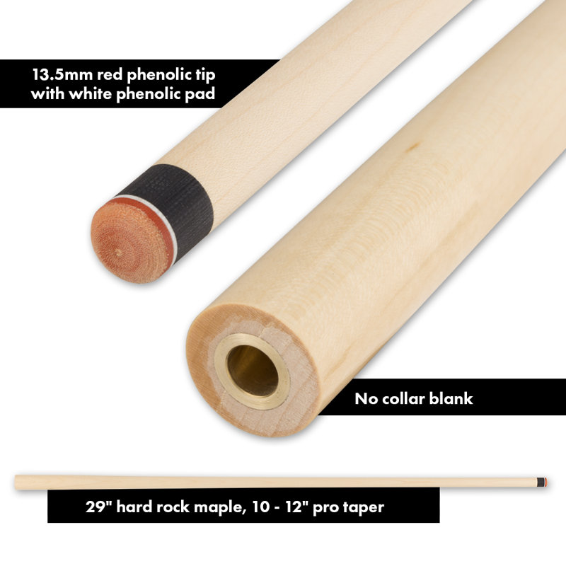 Pool Cue, Black, 18 oz.