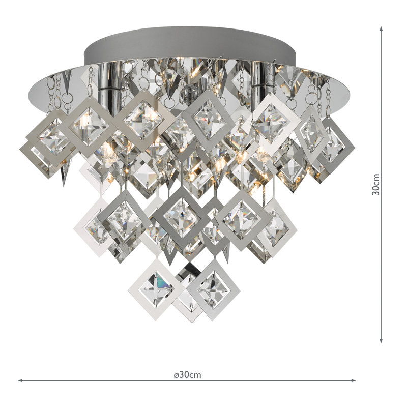 Osseo Semi Flush Mount