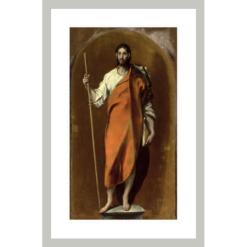 St.James le Grand par El Greco - Impression sur toile, 29.5" H x 19.36" W