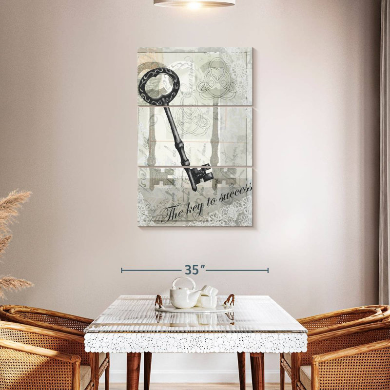 Key I, 45" H x 28" W