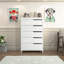 Commode 5 tiroirs 31,5 po de large Isenbert