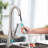 Dual-Sensor Touchless Kitchen Faucet with Pull-Down Activation, Infrared Sensor and 3-Function Sprayer-104942278