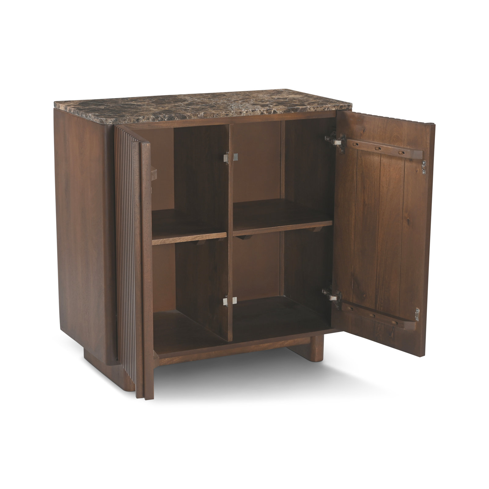 Lamont Accent Cabinet Walnut, Emperado