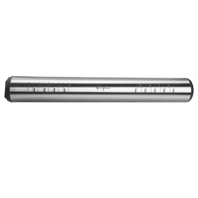 Self-cooled Rolling Pin With Flour And Ice Water Container In Stainless Steel
