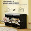 Banc d'entrée, armoire à chaussures, banc de rangement pour chaussures