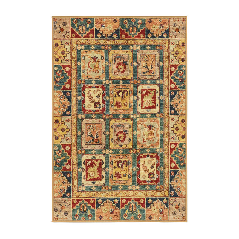 Tapis abstrait moderne 2996, Rectangle 4 pi x 6 pi