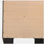 Table de chevet rectangulaire 2 tiroirs Copper