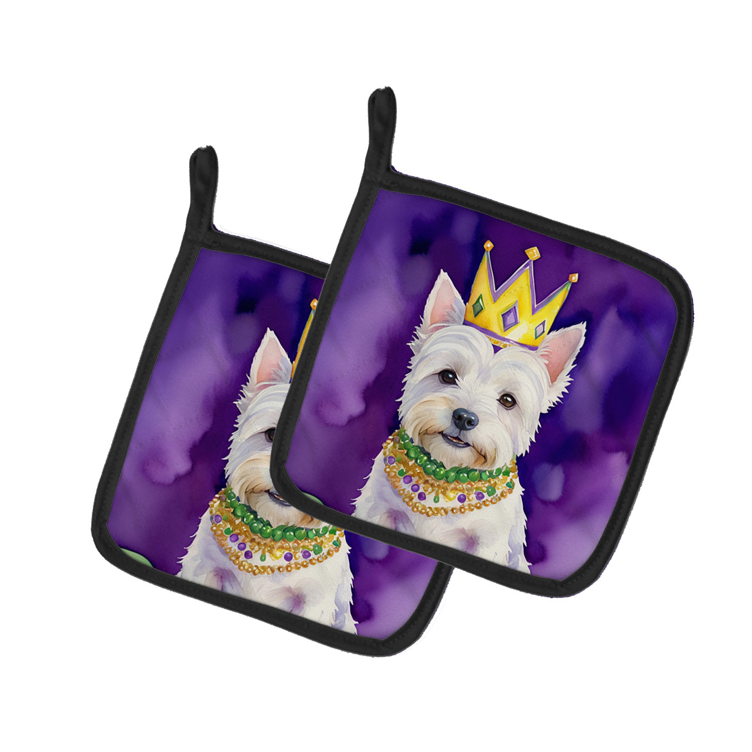 Caroline's Treasures Bandiera Da Giardino Westie Nature 28x15.5 Pollici - 100% Poliestere Doppia Faccia