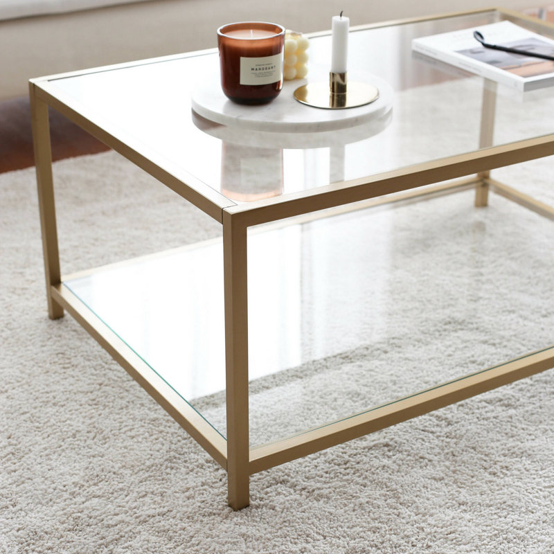 Ceanan Frame Coffee Table with Storage