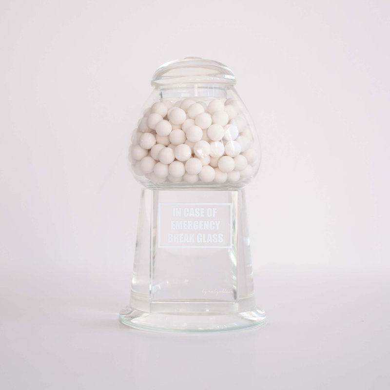 Licorice, White/Clear