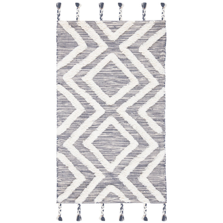 Alimatou Hand Tufted Wool Geometric Rug