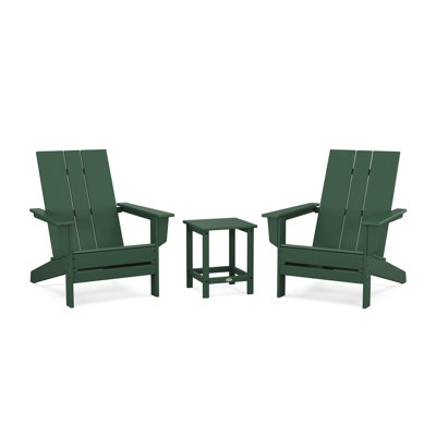 POLYWOOD x AllModern Adirondack Chairs with Table