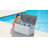 75 Gallons Plastic Foldable Deck Box Outdoor Indoor Storage Lid-113438170