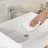 Rectangular Ceramic Vessel Sink, 5.5" H X 18.9" L X 14.37" W, Fits 3.35" Countertop Hole