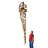 Rustic Lodge 30 - Light Dimmable Tiered Chandelier