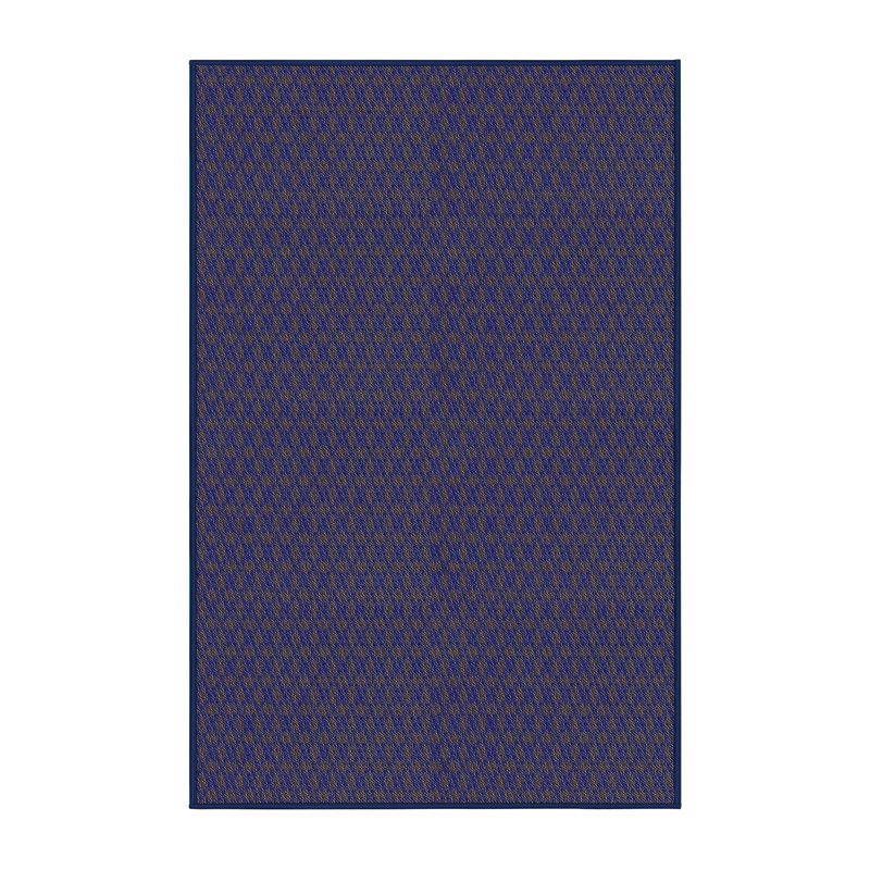 Tapis de zone violet foncé à motifs, Rectangle 2 pi x 3 pi