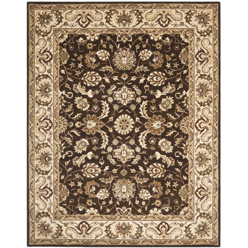 Colliers Hand Tufted Wool Oriental Rug, Rectangle 8' x 10'