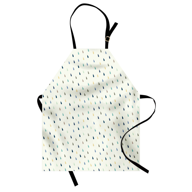 Multicolore, tablier blanc unisexe