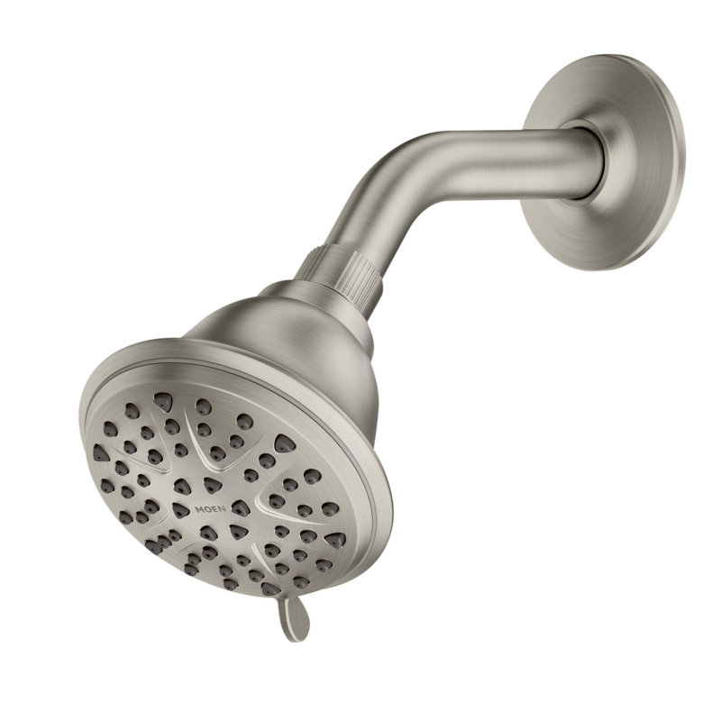 Attune 5-Function Adjustable Shower Head, Spot Resist Nickel