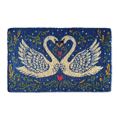 Swan Serenade Doormat
