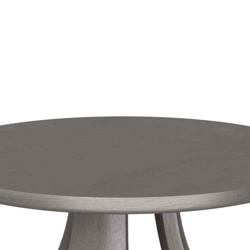 Samara Round Mahogany Wood Dining Table
