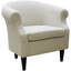 Fauteuil demi-tonneau en polyester Adea-18856664