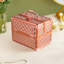 Makeup Box Professional Cosmetic Organizer Aluminum Storage Box with 6 Trays
