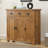 Coffee Solid Wood Shoe Storage Bench
