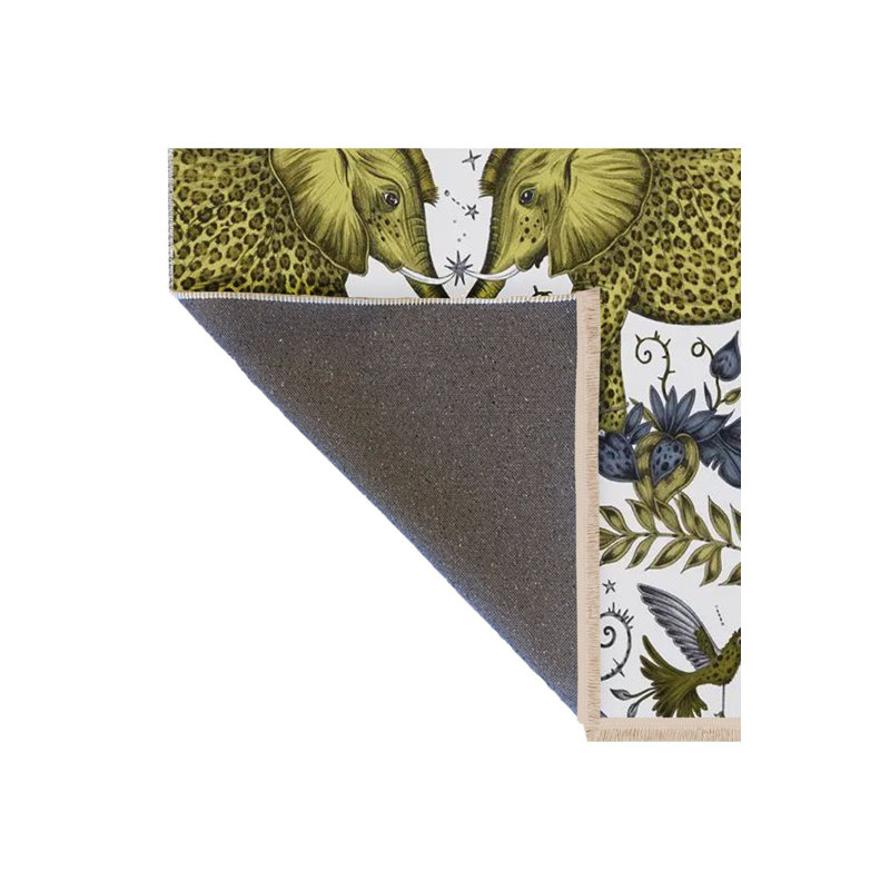 Tapis décoratif moderne lavable à la machine, Tapis de couloir 2 pi 6 po x 6 pi 7 po inclus