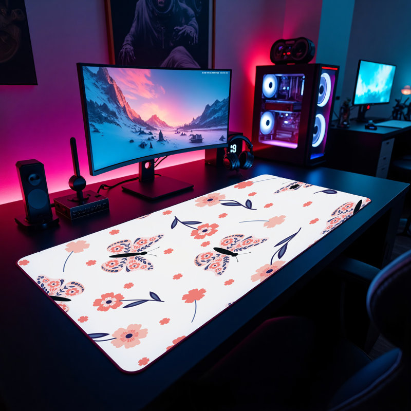 Polyester Desk Pad, 23.6x13.8