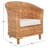 Iraan Rattan Barrel Chair-1700999390
