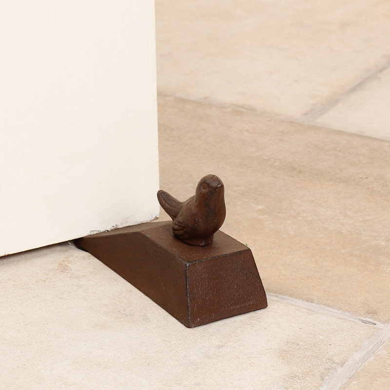 Vickey Bird Iron Door Wedge