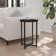 Table de bout Hampstead Collection - Table d'appoint moderne en stratifié avec structure entrecroisée