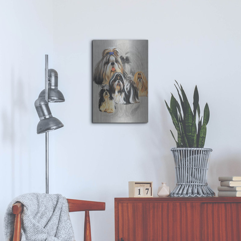 " Shih Tzu " by Barbara Keith, 24" H x 16" W