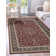 Noble Traditional Floral Red/Burgundy Area Rug