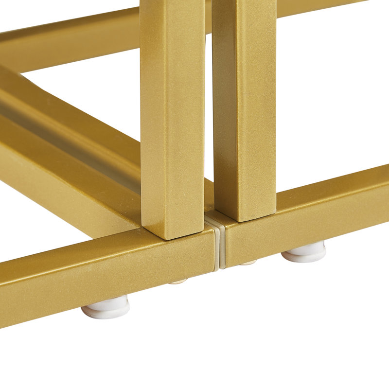 Ottorino Steel Geometric Bookcase