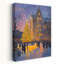 Brightchristmascityno02, impression d'art romantique de Noël abstrait-129719464