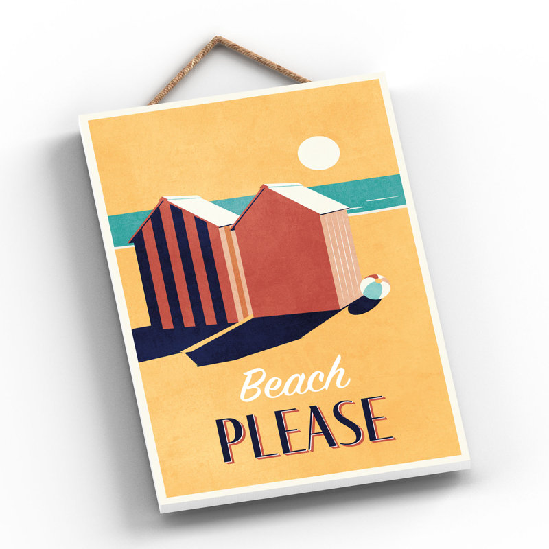 Hutcheson Nautical & Beach Wall Decor, 28.5cm H x 18.5cm W x 0.9cm D