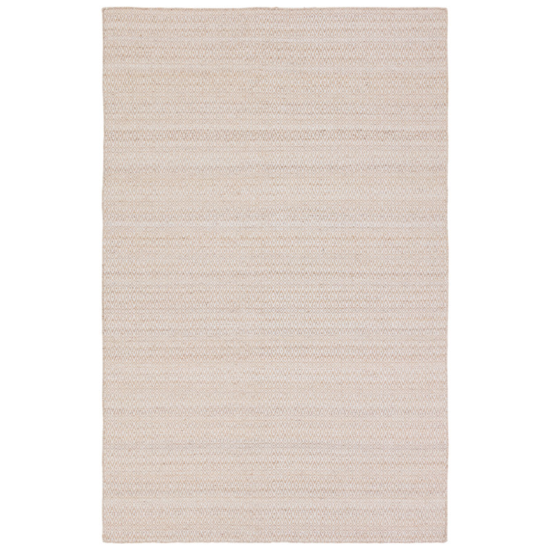 Schwandt Imogen Handmade Outdoor Trellis Cream/Tan Area Rug, Rectangle 9' x 12'