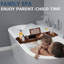 Serviteur de bain autoportant en bambou Nazirah-710976308