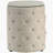 Ivory 2-drawer Upholstered Nightstand Bedside Table