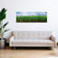 Clouds Over A Corn Field Christian County Illinois USA by Ron Schramm - Wrapped Canvas Panoramic Print-1477564876
