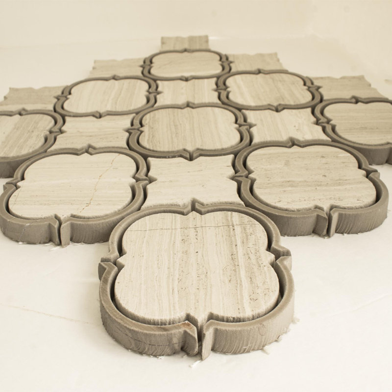 Carrelage mosaïque de marbre et de sol