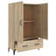 Jeromie Highboard 70x31x115 cm Engineered Wood-779955467