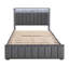 1pièce pour grand lit avec rangement et rangement pour lit capitonné-1970517633