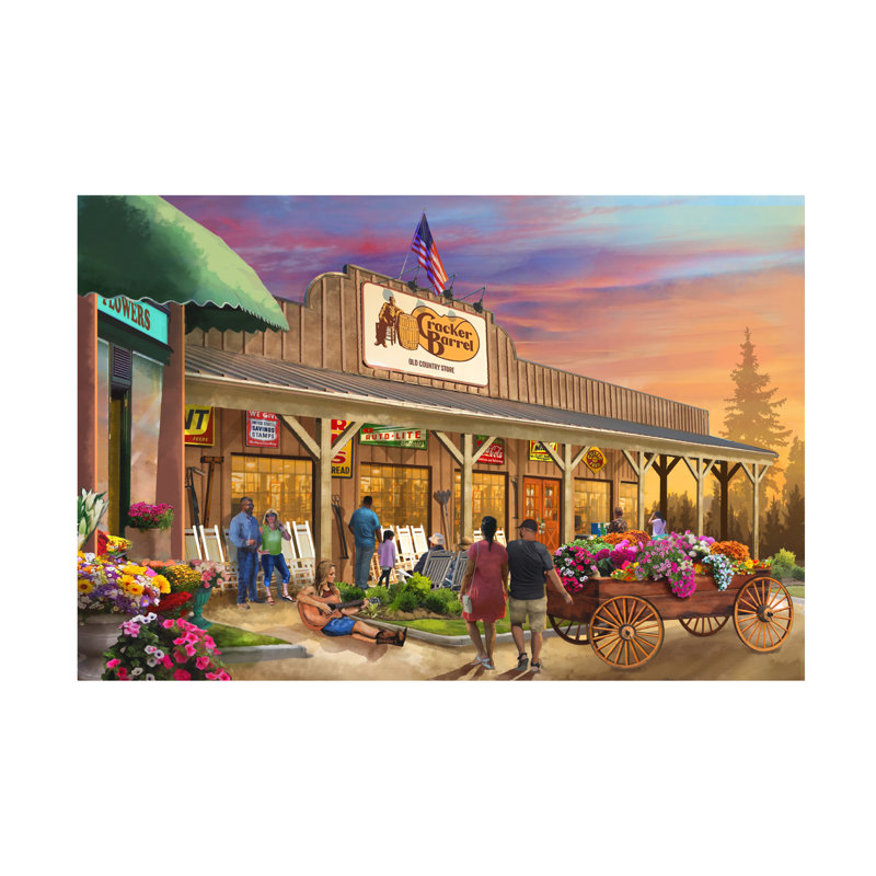 Art sur toile GL Studio Country Store, H 16 po x l 24 po