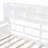 Daybed with Slatted Base, Bedside Shelf and Two Storage Compartments, Sleek Frame-6774715-6774712