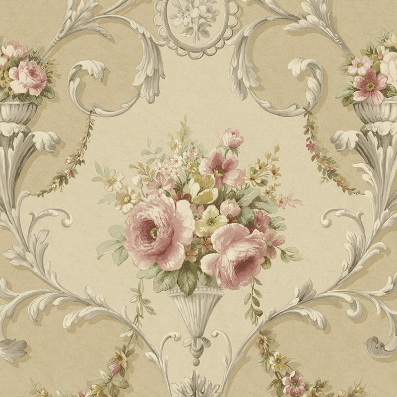 Roll, Taupe/Beige/Red