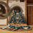 Machine Washable French Gray Area Rug-1639886948